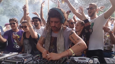 Tee, worn behind the decks