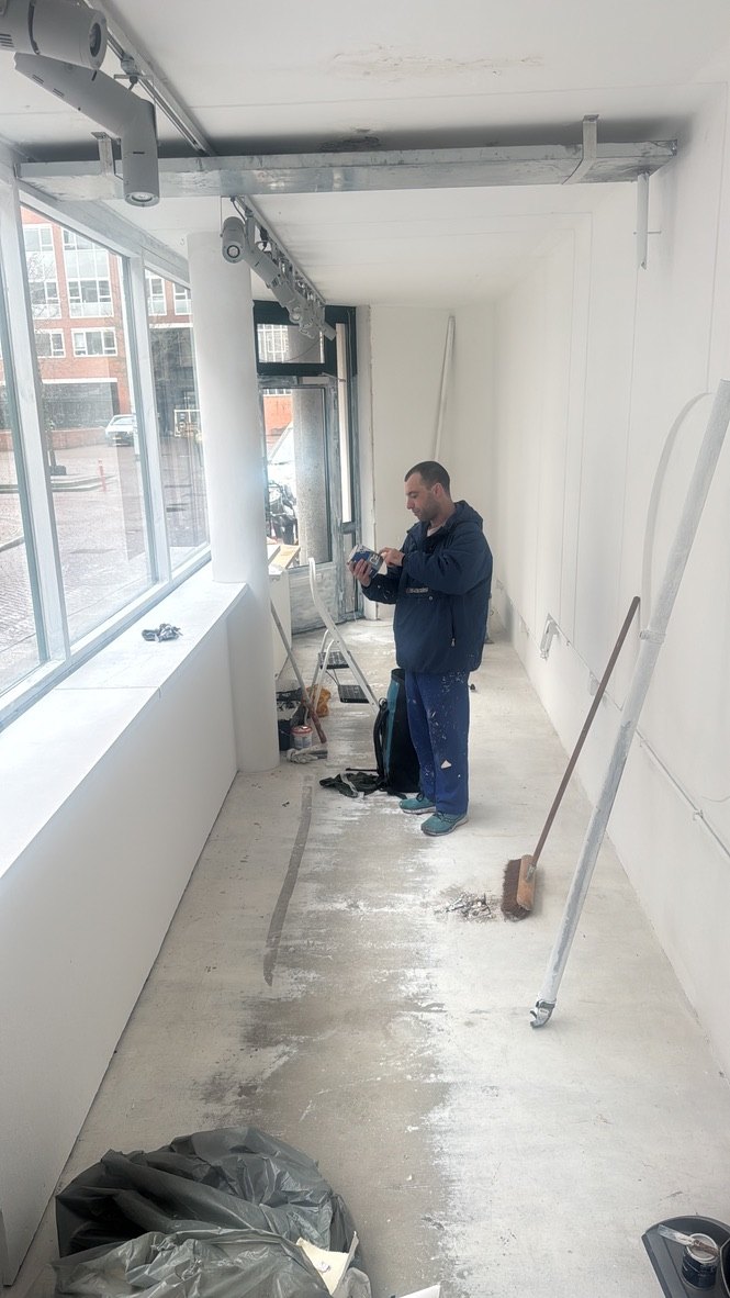 The making of the room: Stripping back