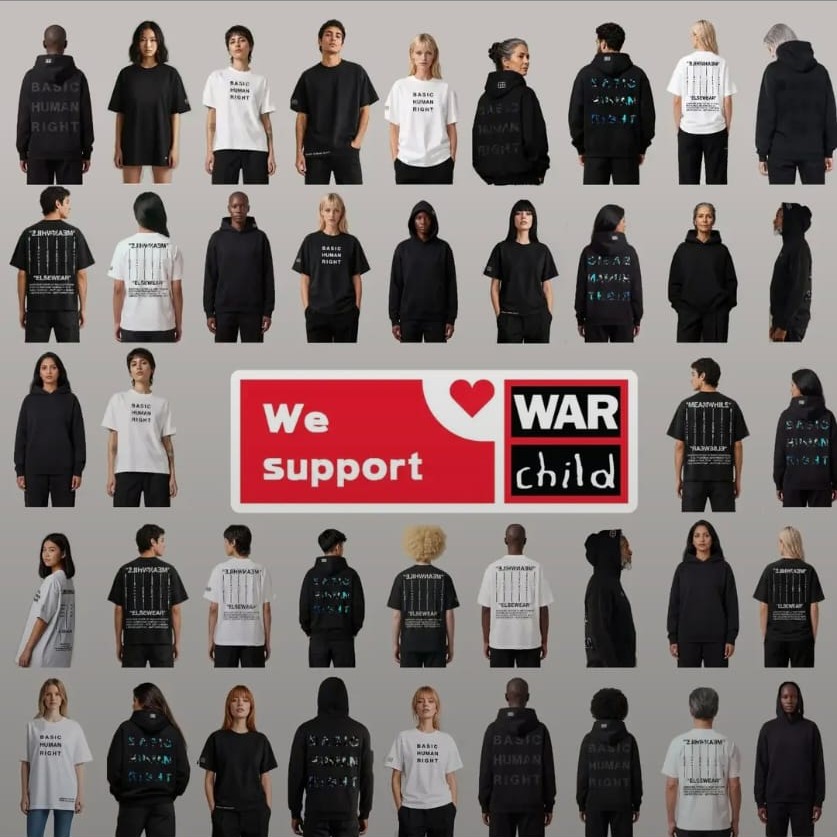 We support War Child · the campaign